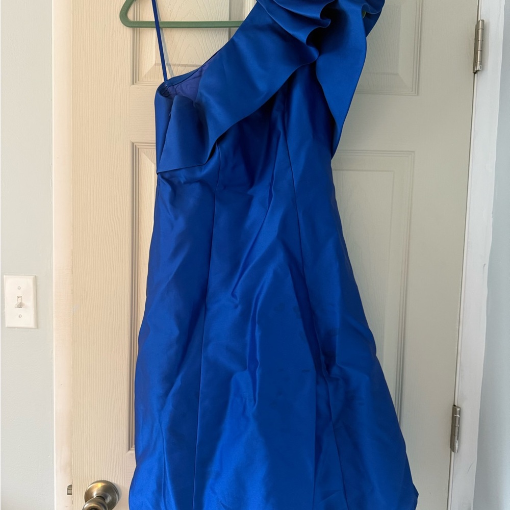 Adrianna Papell Vibrant Blue Dress